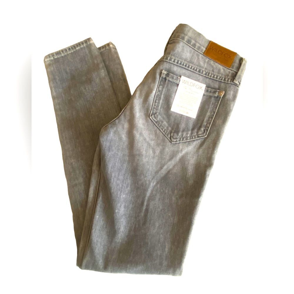 Wildfox | Wildfox Jeans mystic grey NWT Marianne mid rise skinny jean size 26